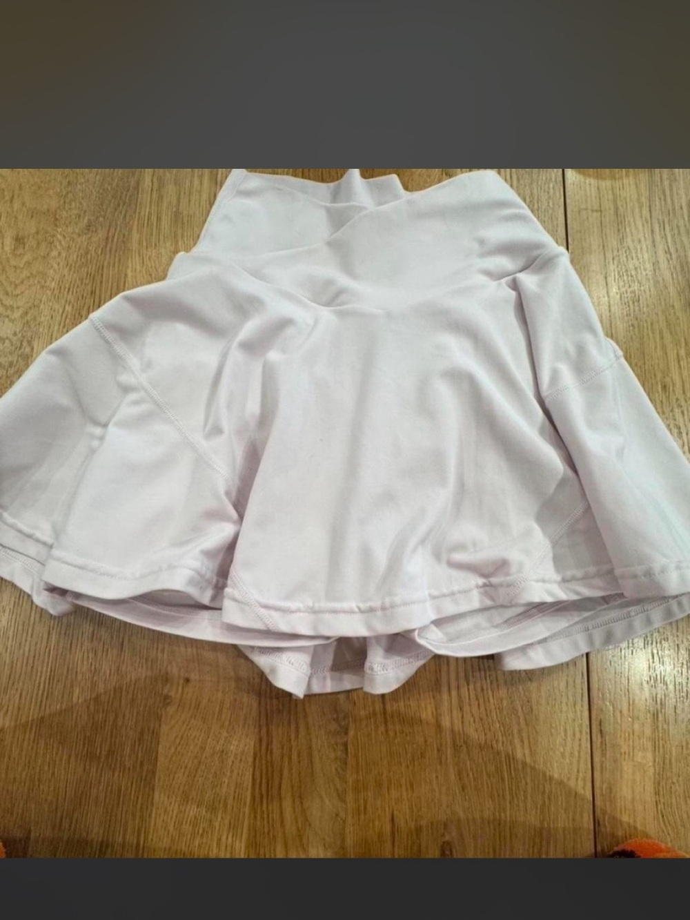 Popflex criss cross hourglass twirl skort light pink XXS